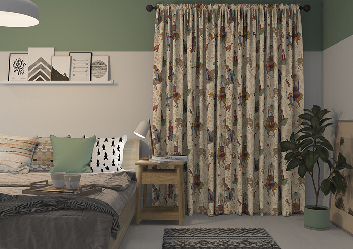 Xerxes, Ivory - Made to Measure Curtains - Image 7